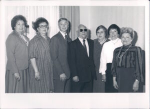 Former CEO Harry Kagan and Ladies Auxiliary from 1960s