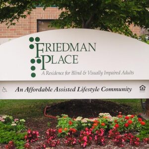Friedman Place sign