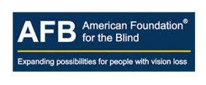 AFB American Foundation for the Blind logo